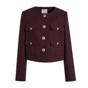 Kuose Purple Blazer Jacket N247-9